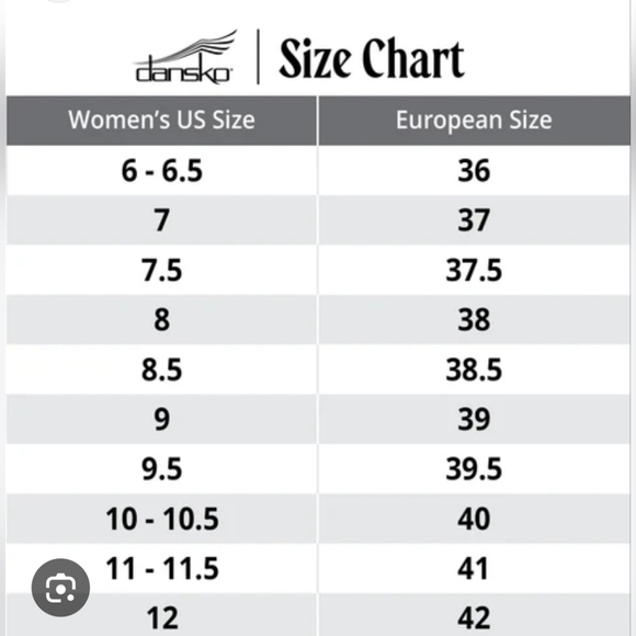 Dansko Women's Professional Mermaid Patent Clog Size 40 - Picture 9 of 9